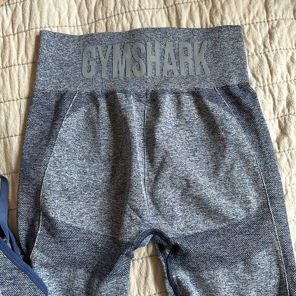 Gymshark Flex High Waisted Leggings + Sports Bra Matching Set - Picture 7 of 8